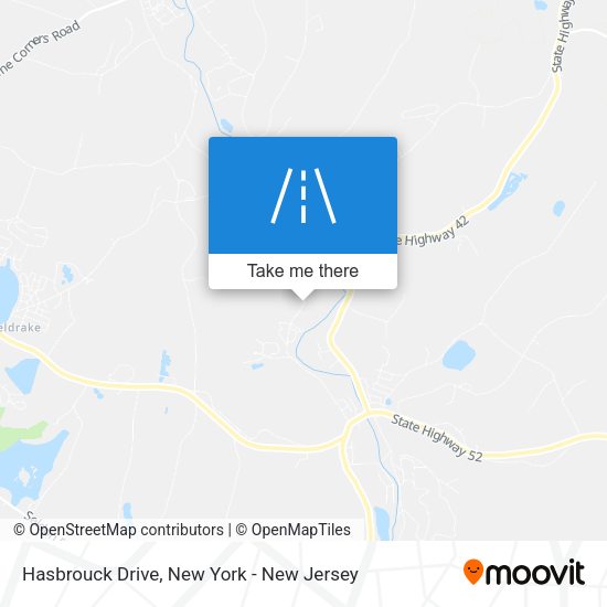 Mapa de Hasbrouck Drive