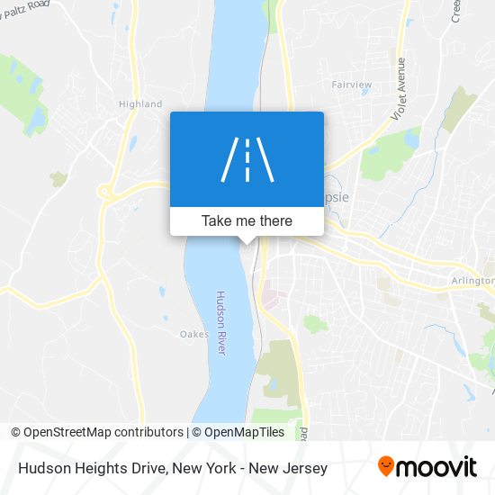 Mapa de Hudson Heights Drive