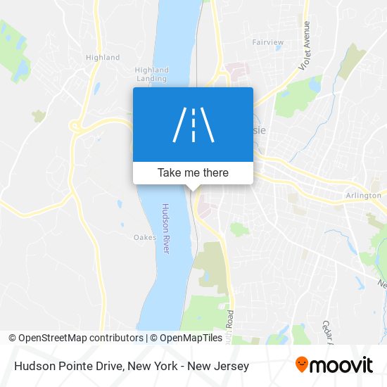 Mapa de Hudson Pointe Drive