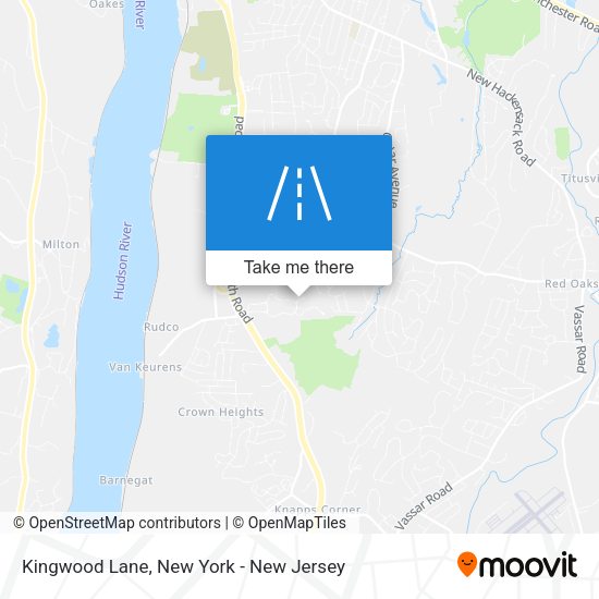 Mapa de Kingwood Lane