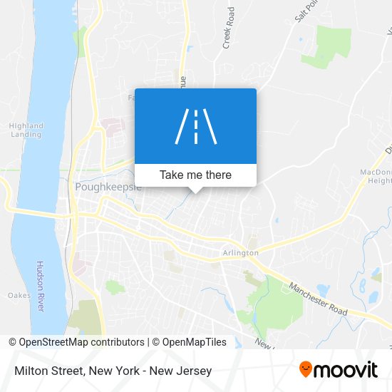 Mapa de Milton Street
