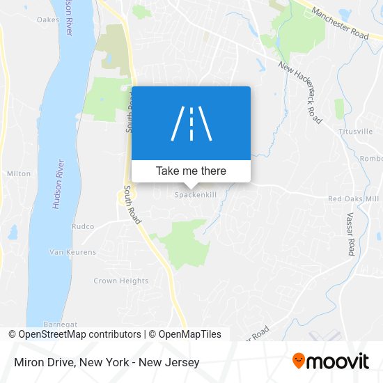 Miron Drive map