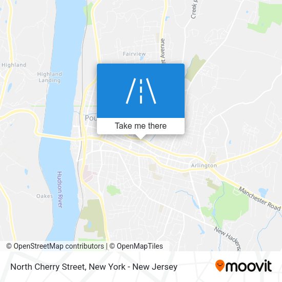Mapa de North Cherry Street