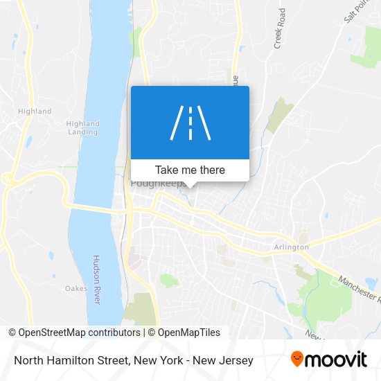 Mapa de North Hamilton Street