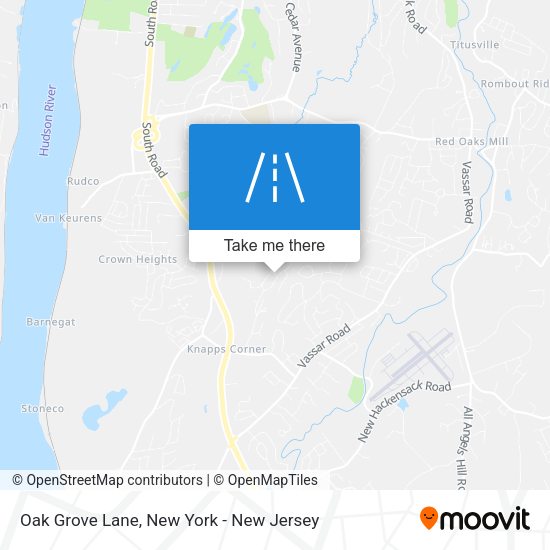 Mapa de Oak Grove Lane