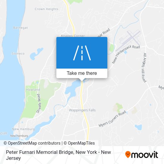 Peter Furnari Memorial Bridge map