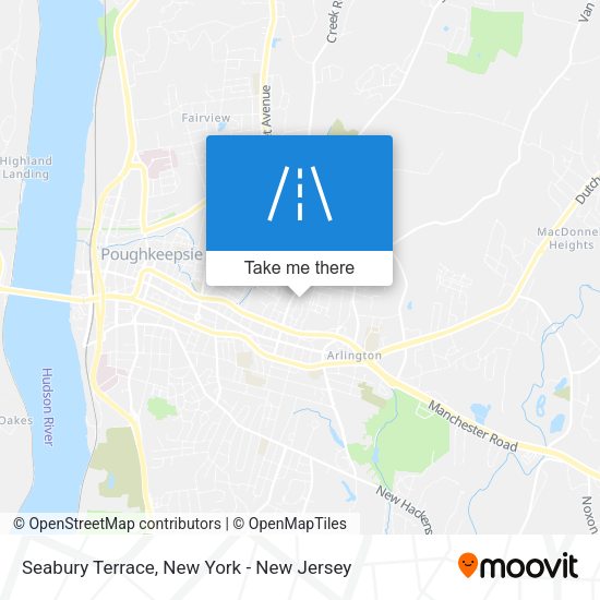 Seabury Terrace map