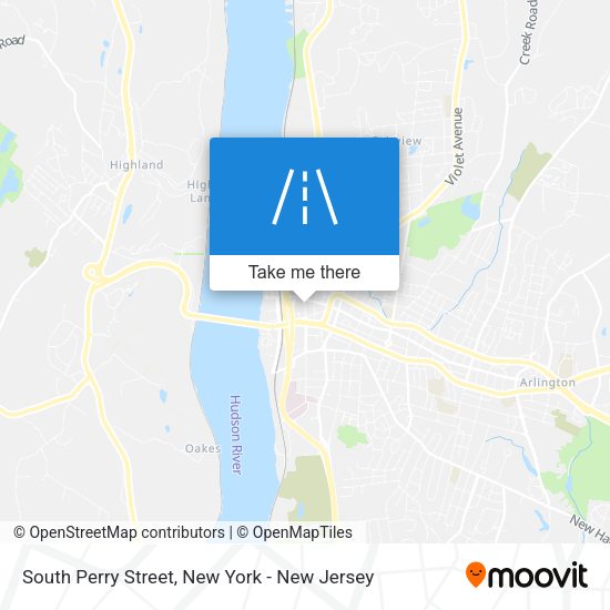 Mapa de South Perry Street