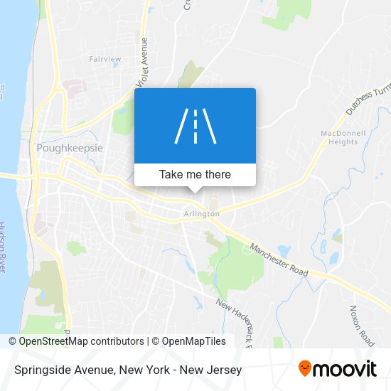 Springside Avenue map