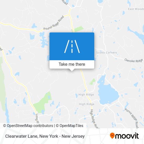 Mapa de Clearwater Lane