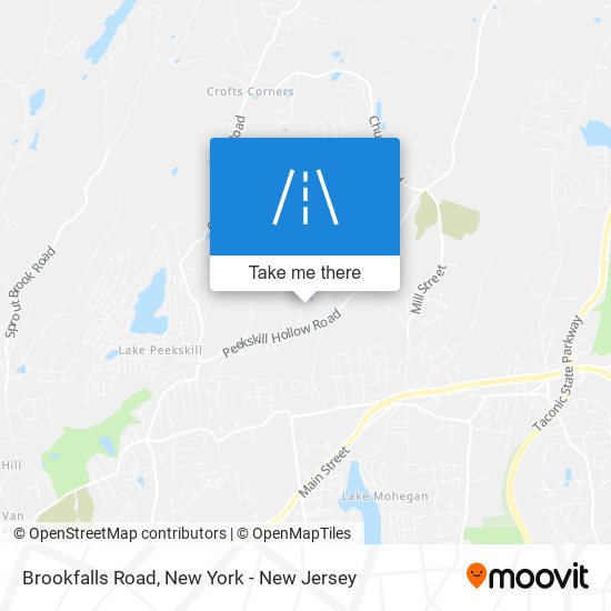 Mapa de Brookfalls Road