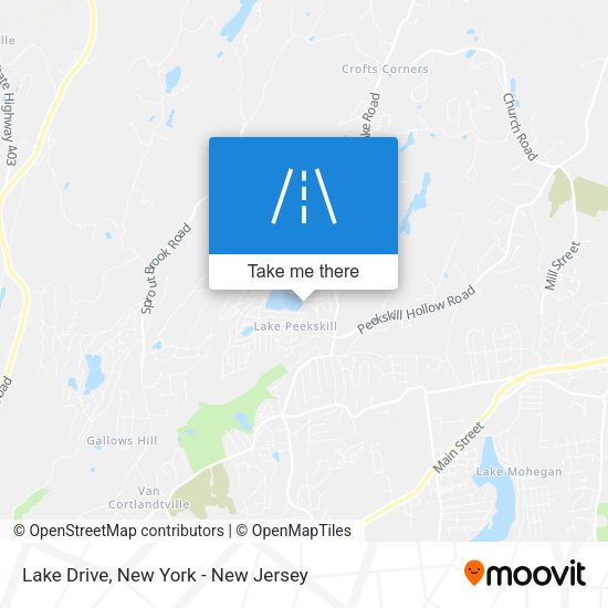 Lake Drive map