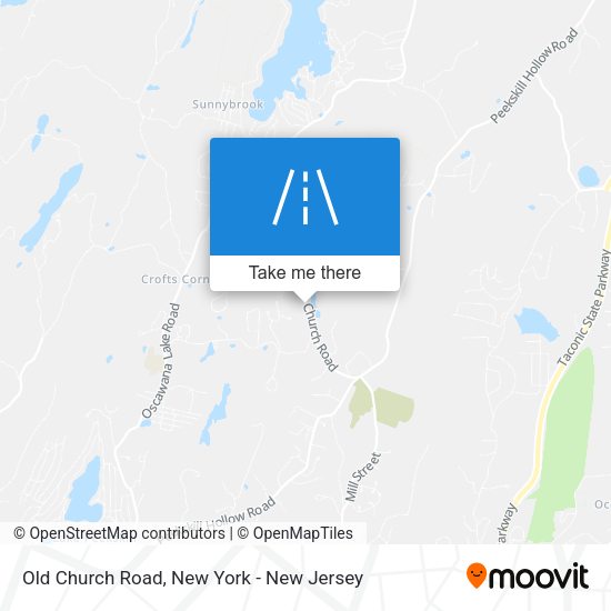 Mapa de Old Church Road