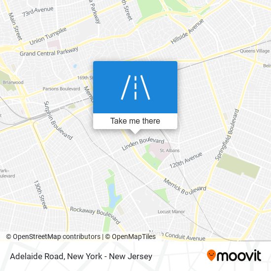 Mapa de Adelaide Road