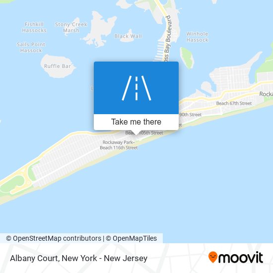 Albany Court map