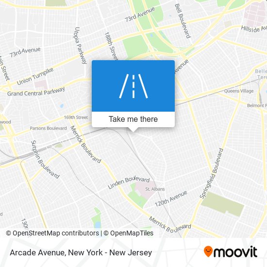 Mapa de Arcade Avenue