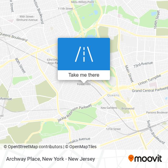 Archway Place map