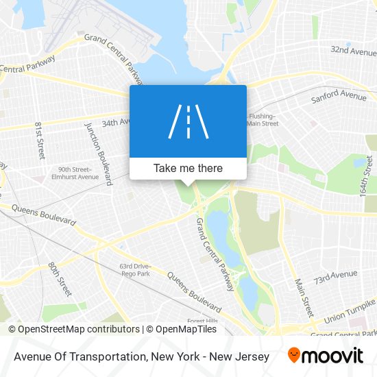 Avenue Of Transportation map