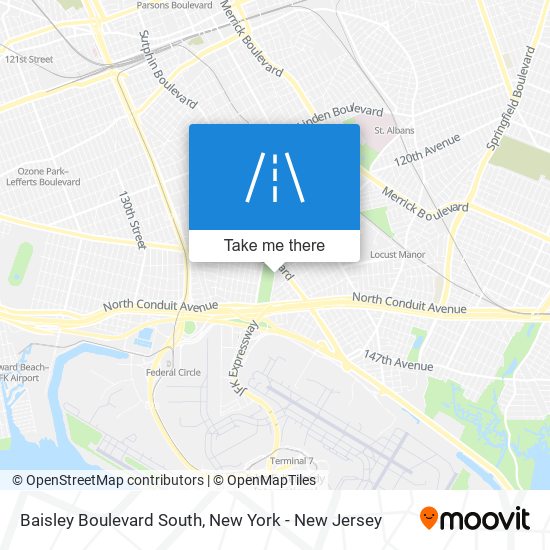 Mapa de Baisley Boulevard South