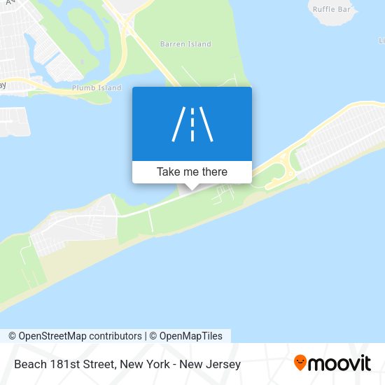 Mapa de Beach 181st Street