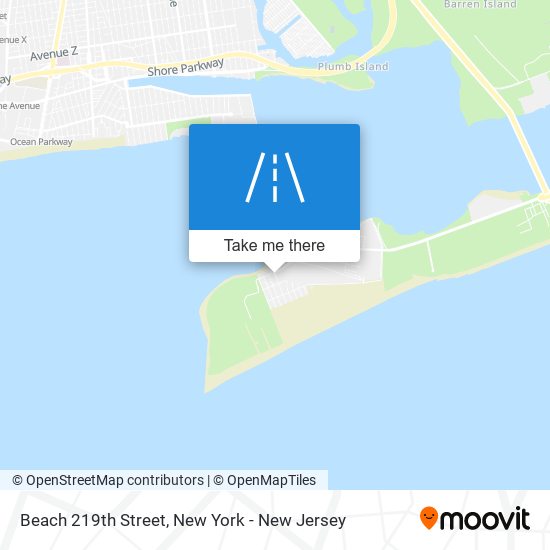 Mapa de Beach 219th Street
