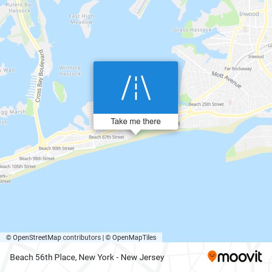Beach 56th Place map