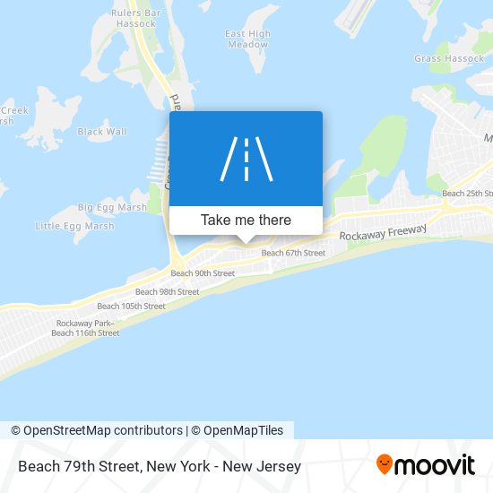 Mapa de Beach 79th Street