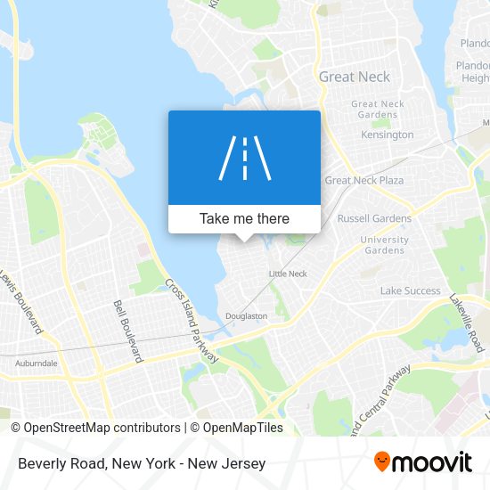 Mapa de Beverly Road