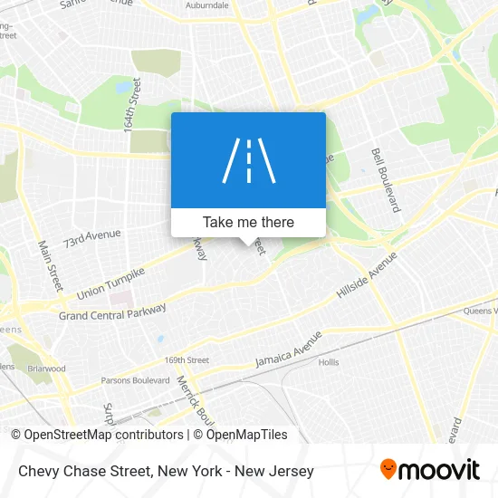 Chevy Chase Street map