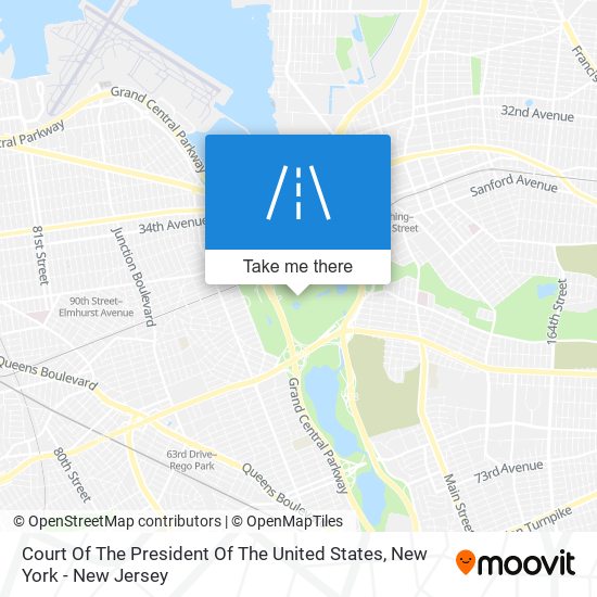 Mapa de Court Of The President Of The United States