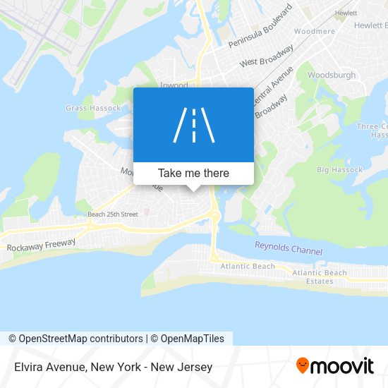 Mapa de Elvira Avenue