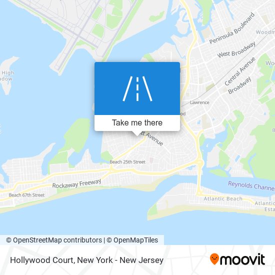 Hollywood Court map