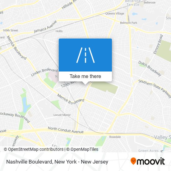 Nashville Boulevard map