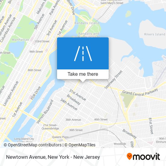 Mapa de Newtown Avenue