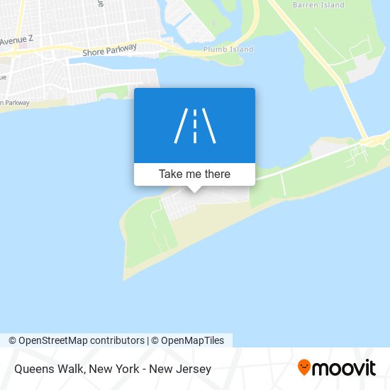 Queens Walk map