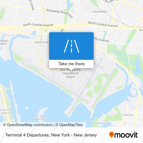 Mapa de Terminal 4 Departures