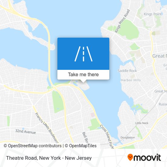 Mapa de Theatre Road