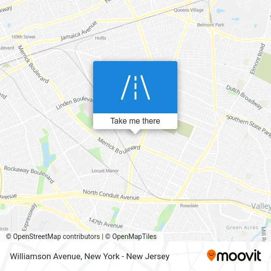 Mapa de Williamson Avenue