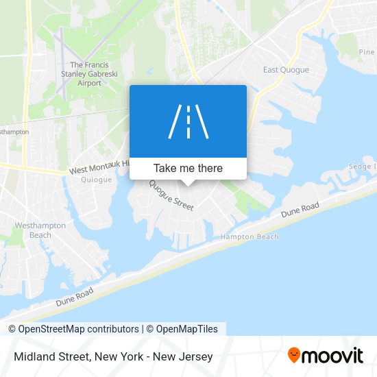 Mapa de Midland Street