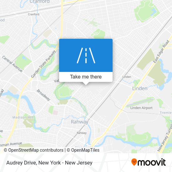 Mapa de Audrey Drive