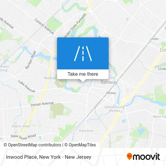 Inwood Place map