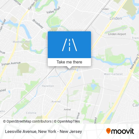 Mapa de Leesville Avenue