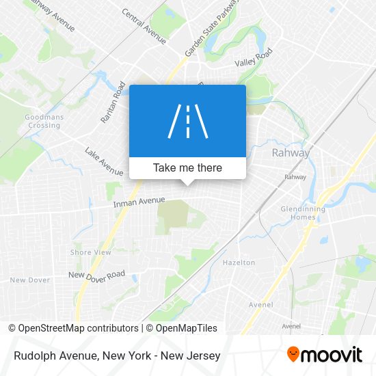 Mapa de Rudolph Avenue