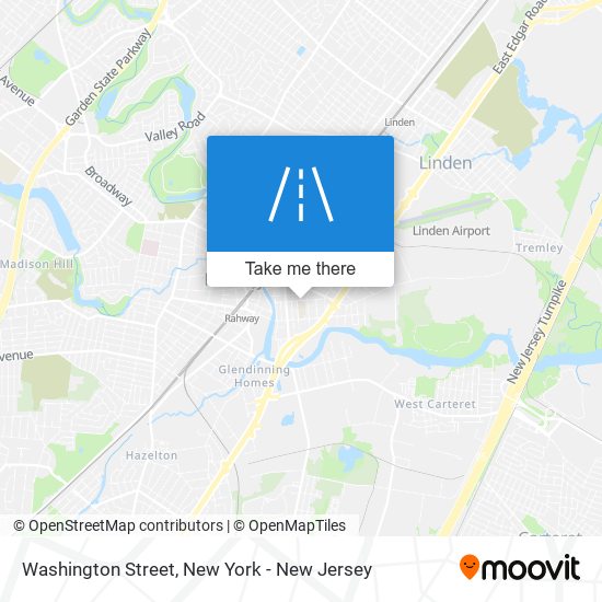 Mapa de Washington Street