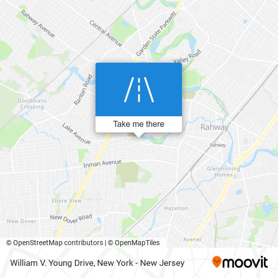 William V. Young Drive map