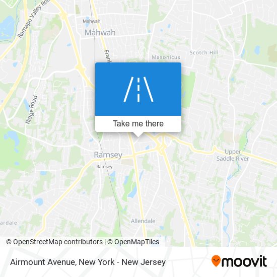 Airmount Avenue map