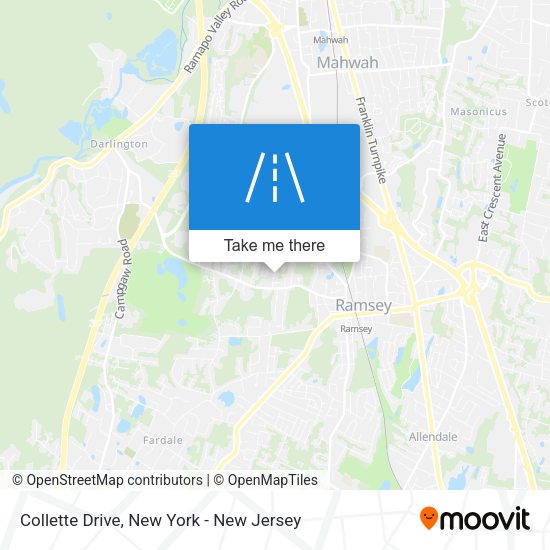 Mapa de Collette Drive