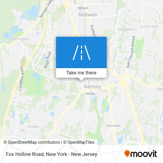 Mapa de Fox Hollow Road