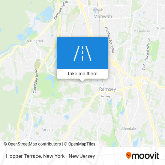 Hopper Terrace map