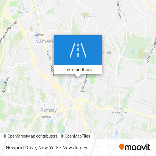 Mapa de Newport Drive